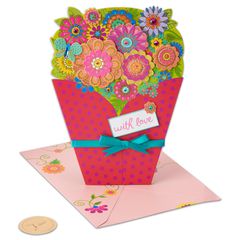 Floral Die-cut Bouquet, BD