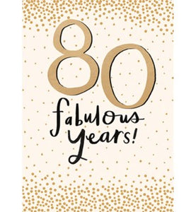 80 Fabulous Years, ABD