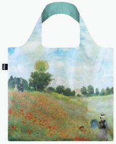 Loqi Tote Bag - Museum - Claude Monet - Wild Poppies